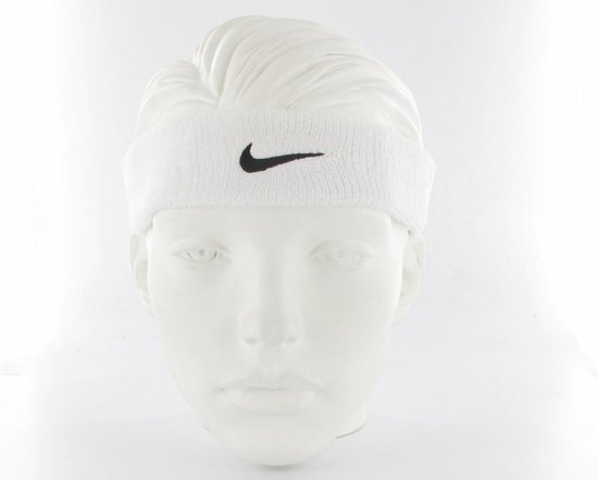 Nike Swoosh Hoofdband - Wit | bol