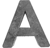 Betonnen letter A | huisnummer Beton letter A