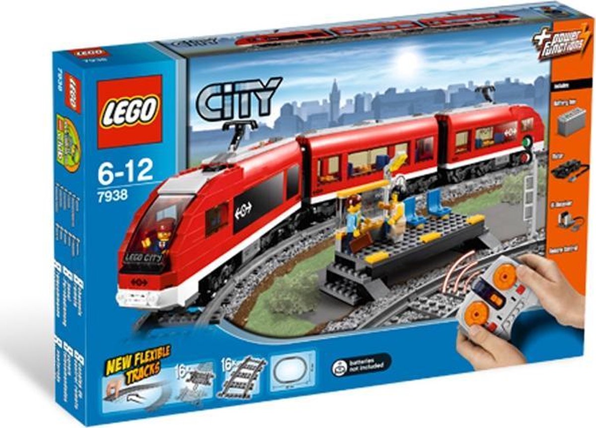 Dan Boom verhaal LEGO City Passagierstrein - 7938 | bol.com