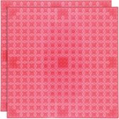 Strictly BRIKS LBP322TTR Bouwplaat 32x32 Transparant Rood Duopak