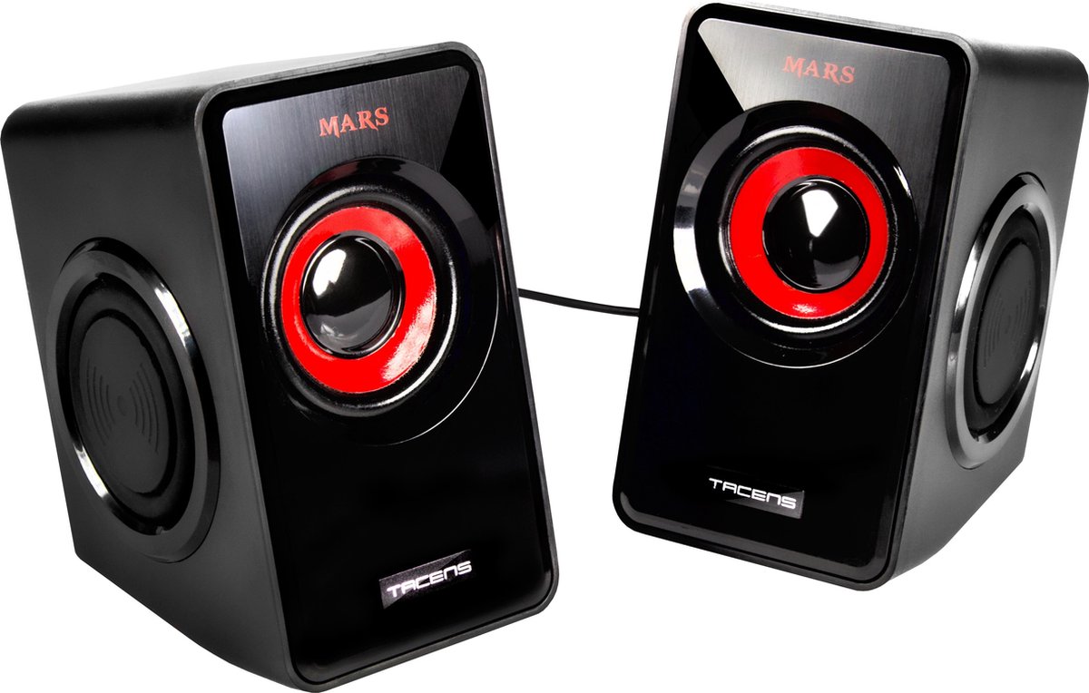 Gaming Speakers Tacens MS1 Black Red/Black