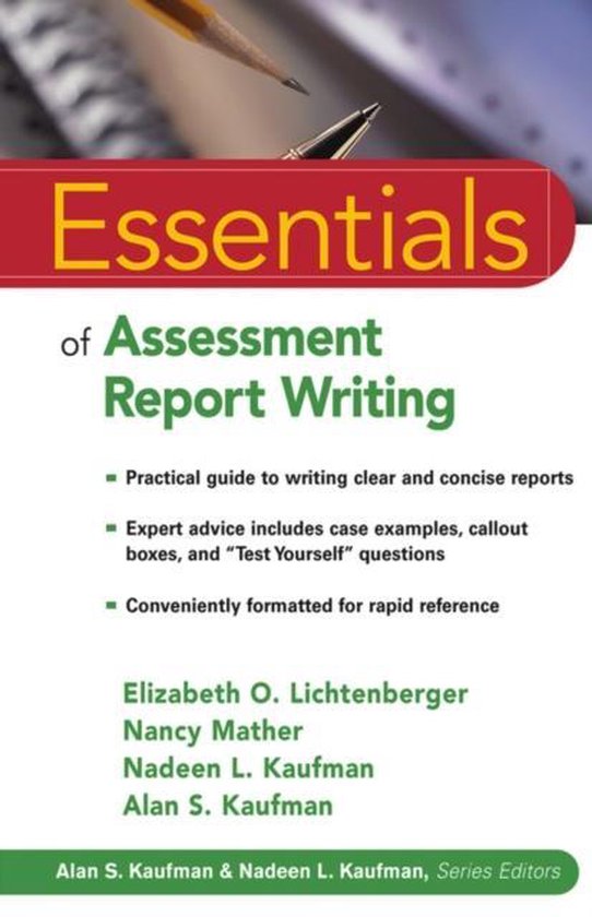 Essentials of Assessment Report Writing - cover
