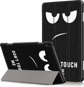 Lenovo Tab P10 Hoesje - Smart Book Case - Don’t Touch