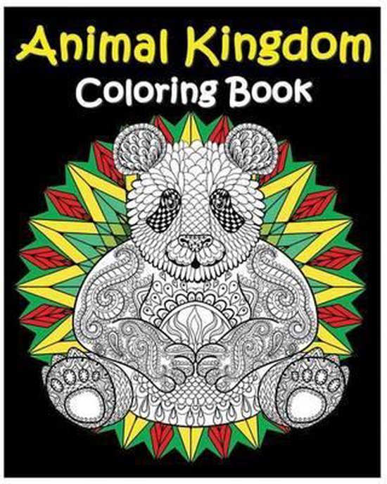 Animal Kingdom Coloring Book, Amanda A 9781523657841 Boeken