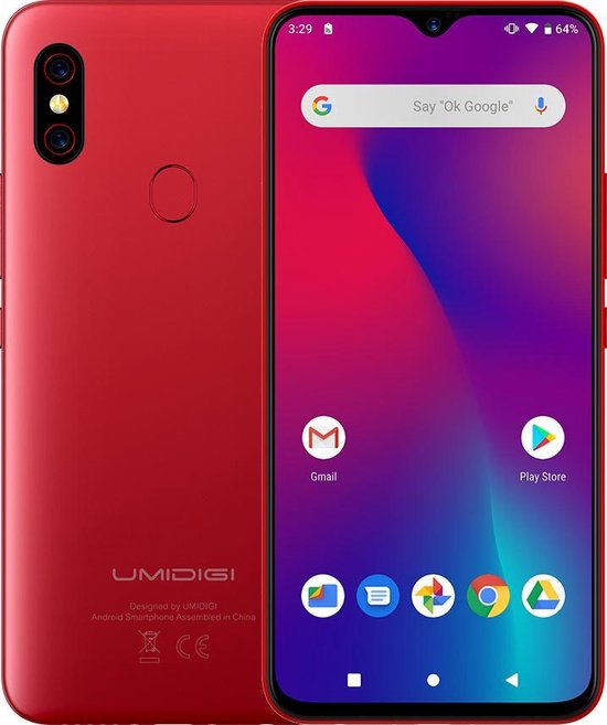 美品 UMIDIGI F1 play 6GB・64GB red www.krzysztofbialy.com