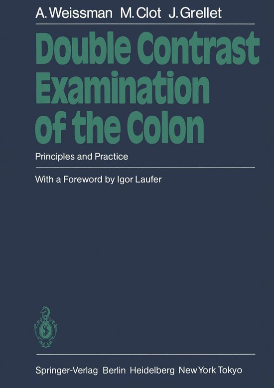 Medicine (R0) - Double Contrast Examination of the Colon - cover