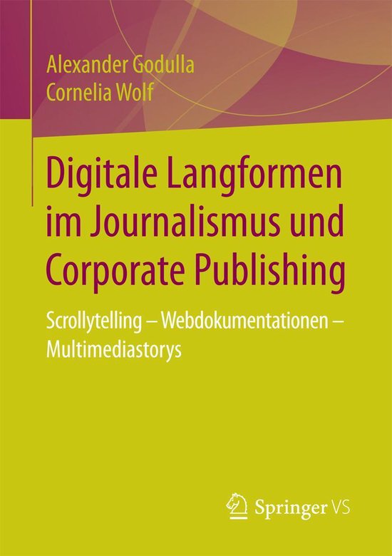 Digitale Langformen im Journalismus und Corporate Publishing - cover