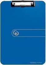 Herlitz klembord easy organized to go - DIN A4 - blauw - ondoorzichtig