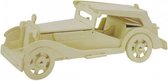 Bouwpakket 3D Puzzel MG Oldtimer- hout
