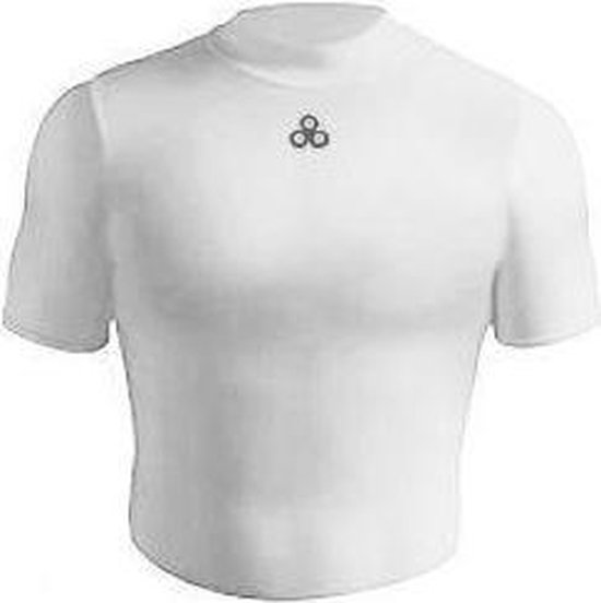 McDavid Bodyshirt 883YT hardloopshirt korte arm wit Maat M