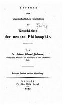 Versuch einer wissenschaftlichen Darstellung der Geschichte der neuern Philosophie
