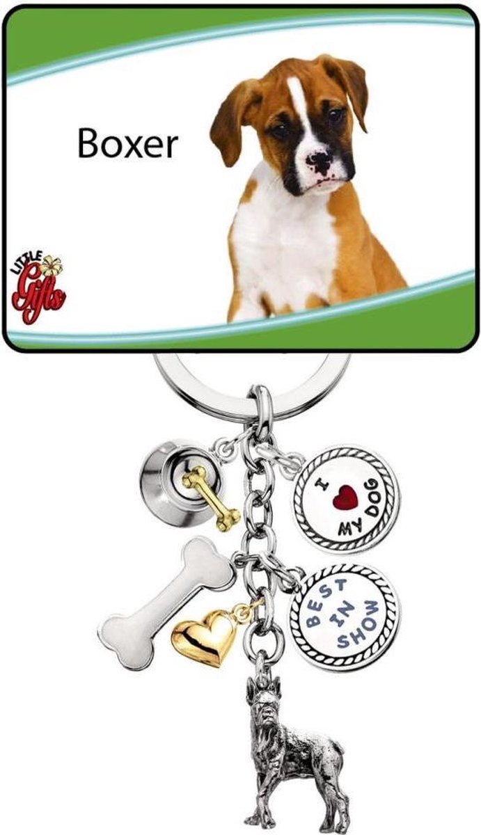 Little Gifts sleutelhanger Boxer