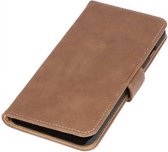 Bark Bookstyle Wallet Case Hoesjes voor Huawei Y3II Bruin