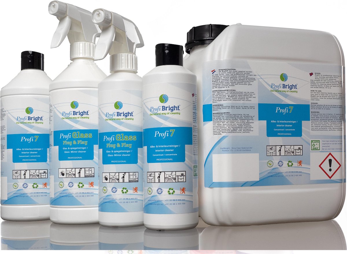 Profi Glass Glasreiniger - HACCP Geschikt - Glasreiniger ...