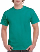 Jadegroen katoenen shirt voor volwassenen XL (42/54)