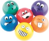 Spordas Emotion | Lot de 6 | jouets joyeux| lot de 6 balles | Dia. 10 cm