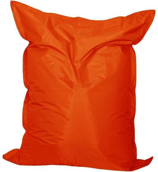 Zitzak Nylon Oranje met binnenzak maat 110x140 cm