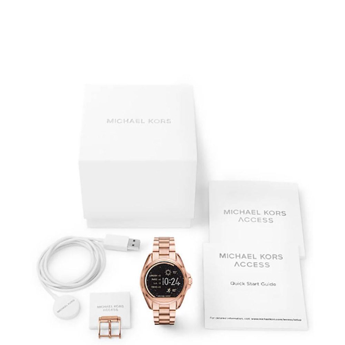 Michael Kors MKT5004 Bradshaw Smartwatch horloge | bol.com