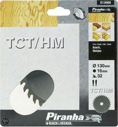 Piranha Cirkelzaagblad TCT/HM, 130x16mm 32 tanden X13060