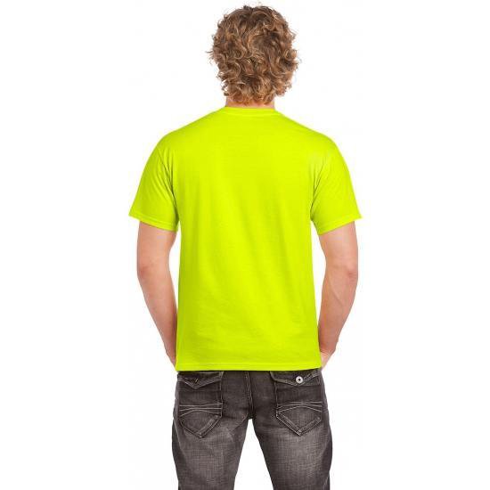 Neon geel kleurige t shirts S | bol.com