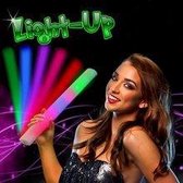 LED Foam Partystaaf Multi Color Party Sticks 288 Stuks