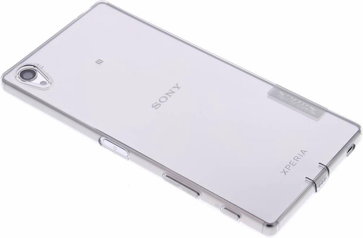 Nillkin Nature TPU Case Sony Xperia Z5 Premium - flexibele hoes - Grey
