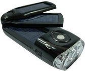 POWERplus Eagle, solar oplaadbare LED zaklamp en lader / oplader voor mobiele telefoon, powerbank