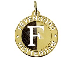 14 karaats gouden Feyenoord hanger 22mm | bol.com