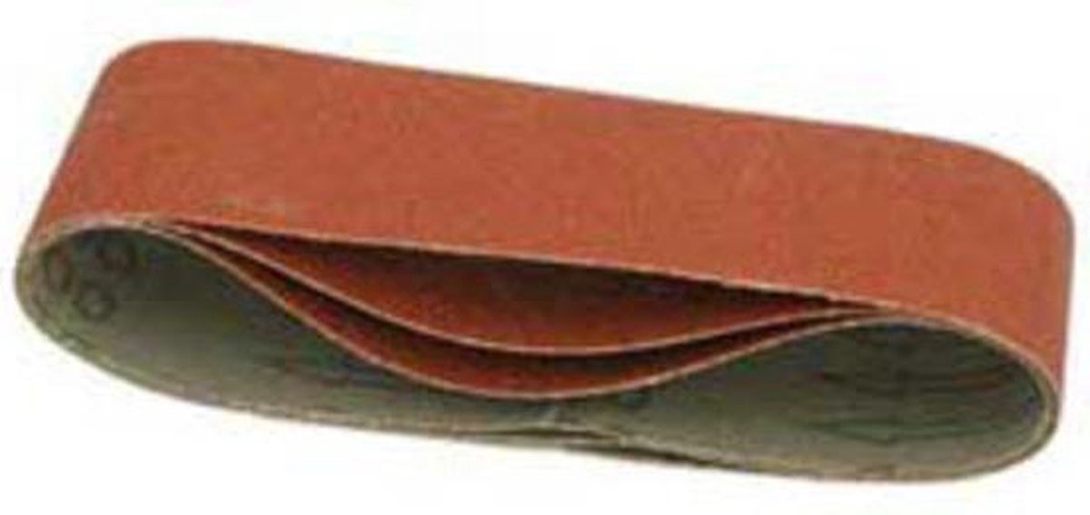 Wolfcraft Schuurband - K 80 - 60 x 400 mm - 3 Stuks