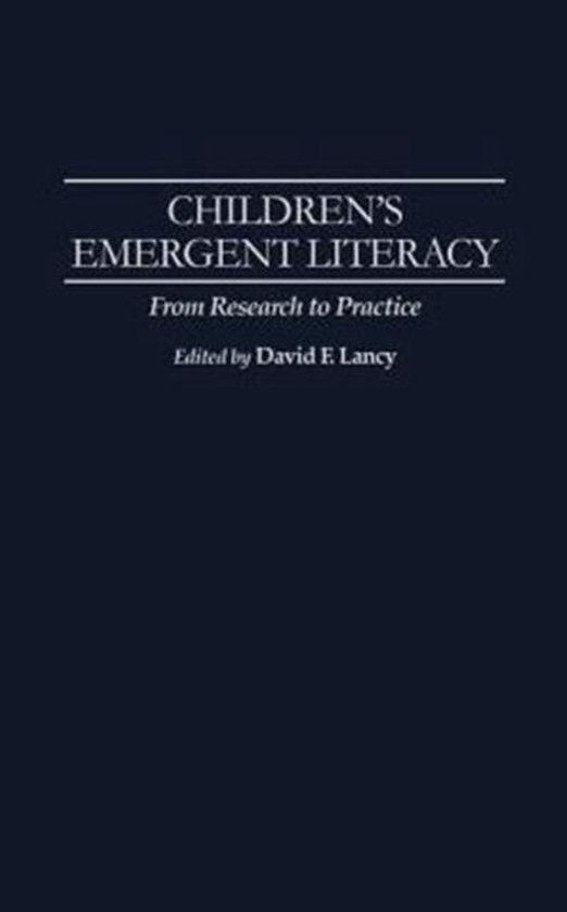 Children's Emergent Literacy - cover