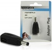 König P.SUP.NBTPL19 Zwart netstekker adapter