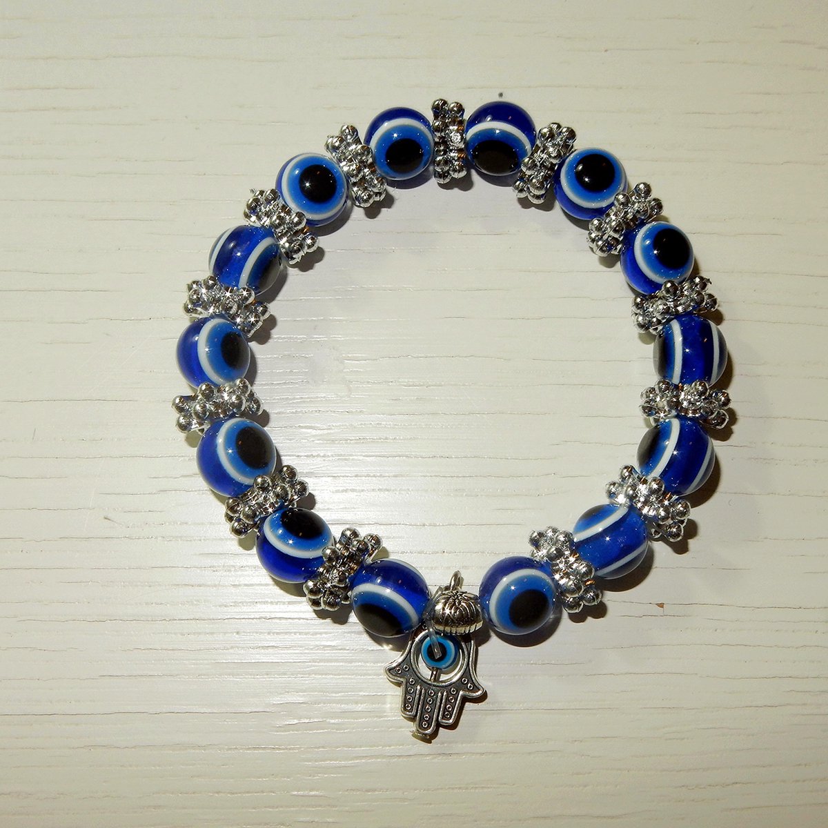 Armband met Bedel "Hand van Hamsa" voor bescherming en geluk