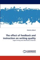 The effect of feedback and instruction on writing quality