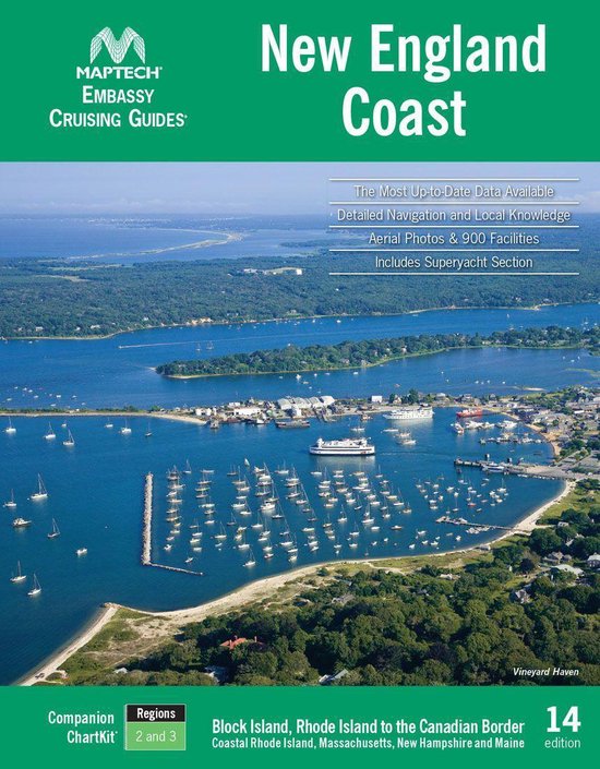 Embassy Cruising Guide New England Coast, 14th edition (ebook), Maptech