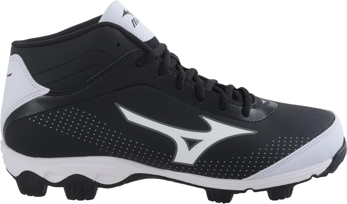 Mizuno 9-Spike Franchise 8 Mid Sportschoenen - Maat 39 - Mannen - zwart/wit  | bol.com