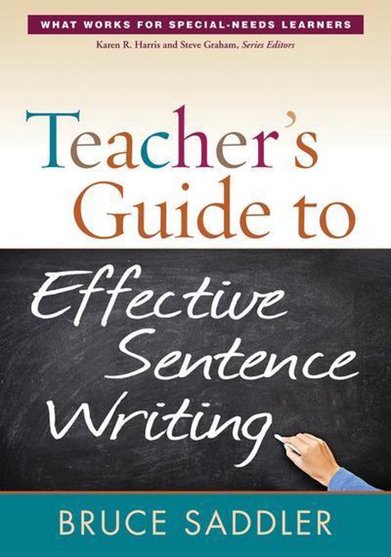 Teacher's Guide to Effective Sentence Writing - cover