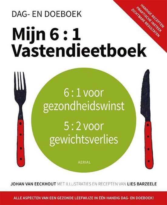 Mijn 6:1 vastendieetboek - Johan van Eeckhout | Tiliboo-afrobeat.com