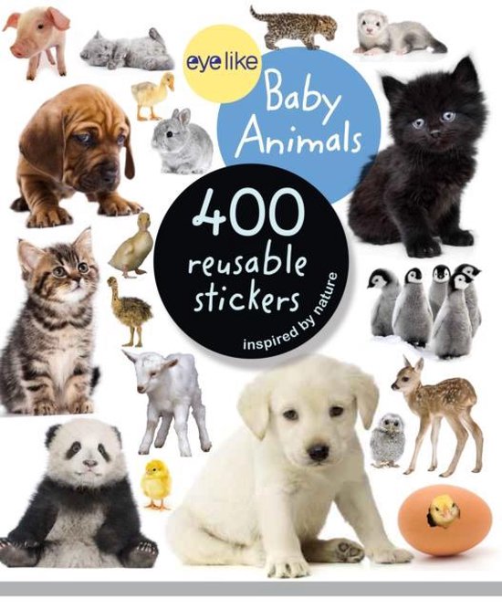 Eyelike Stickers Baby Animals - cover