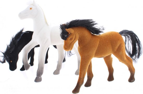 Toi-toys Mini-paarden 3-delig 10 Cm | bol.com
