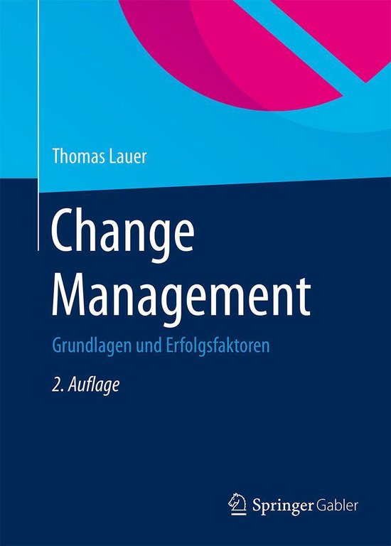 Business and Economics (German Language) - Change Management - cover