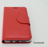Xssive Hoesje voor Samsung Galaxy S7 Edge G935 Boek Hoesje Book Case Rood