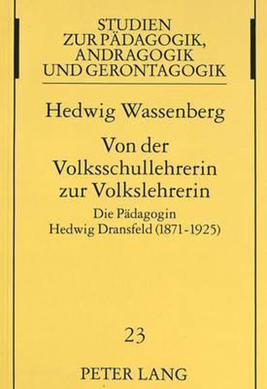 Von Der Volksschullehrerin Zur Volkslehrerin - cover