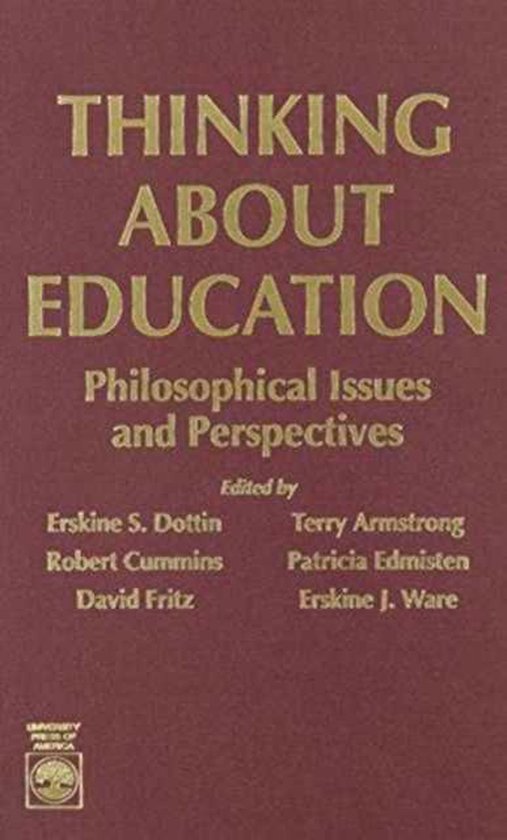 thinking about education systems book