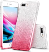 iPhone 7 / iPhone 8 - hoesje ESR Vogue Makeup – 3 lagen bescherming – Ombre roze / roze