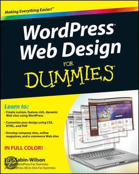 Wordpress Web Design For Dummies - cover
