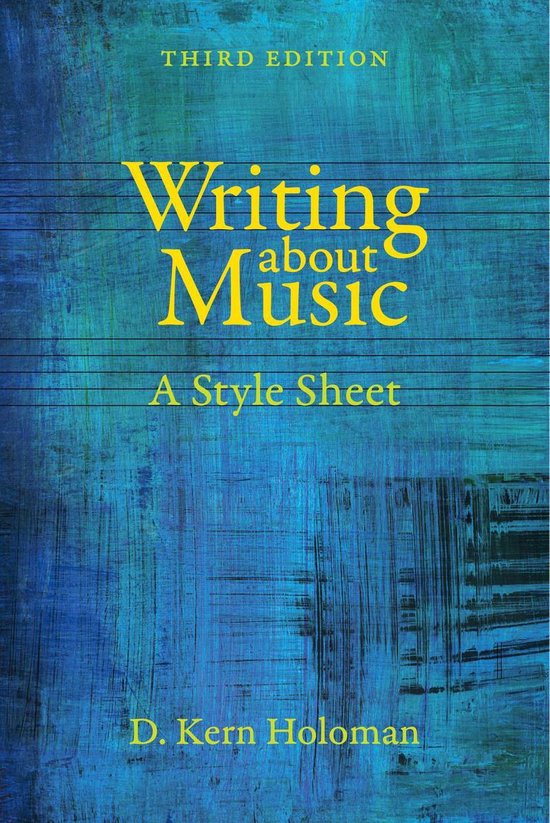 Writing about Music - cover