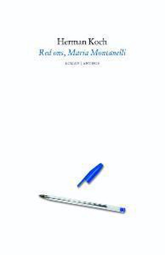 Couverture du livre 'Red ons, Maria Montanelli' avec un stylo bleu.