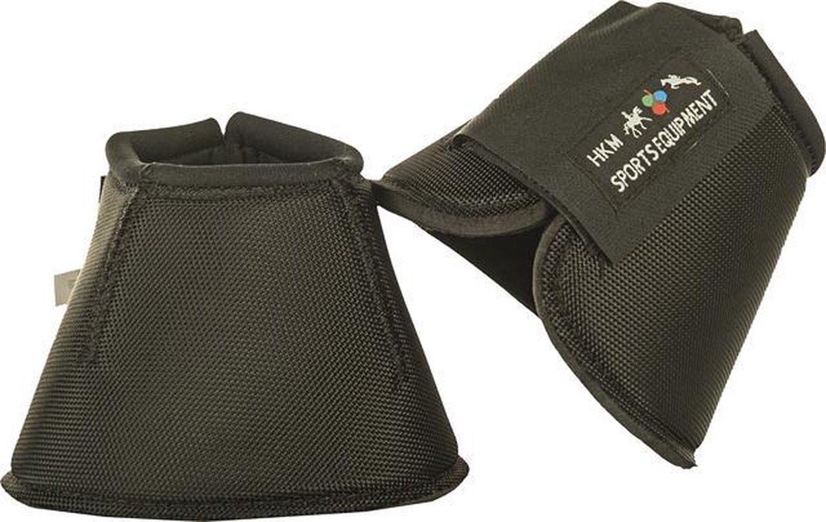 HKM springschoen Solid - zwart - pony