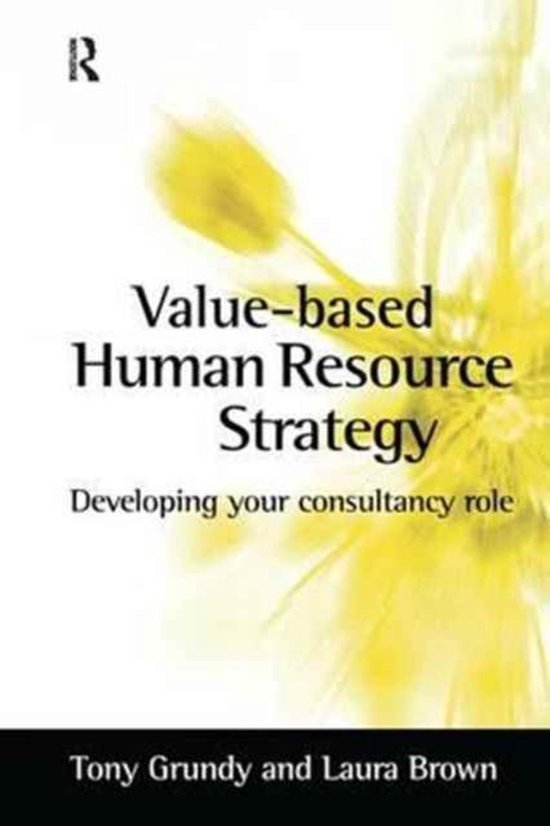 Value-based Human Resource Strategy - cover