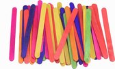 Playbox Houten stokjes - Gekleurde ijsstokjes, doos met 2500 stuks